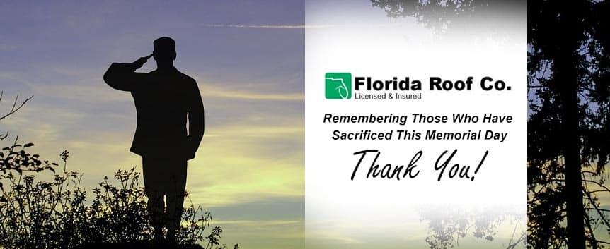 Memorial Day Weekend Roof Discounts Jacksonville FL